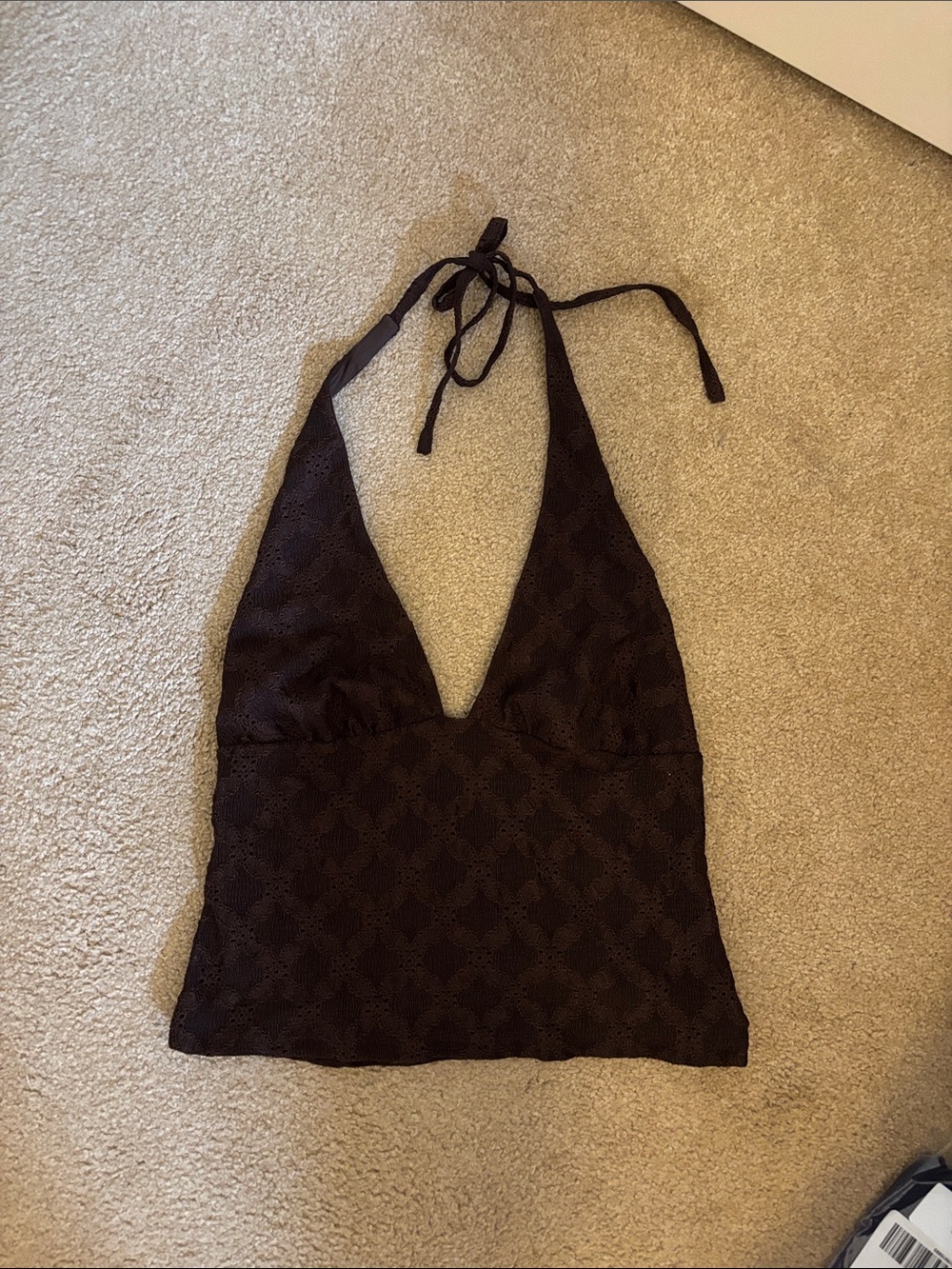 Wild Fable Brown Lace Halter